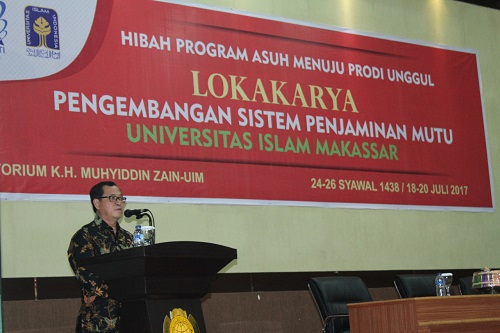 UII Selenggarakan Kembali Lokakarya Pengembangan Sistem Penjaminan Mutu