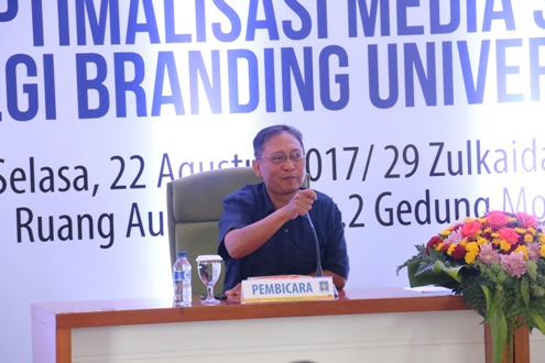 Media Sosial Dioptimalkan Sebagai Sarana Efektif Branding Universitas