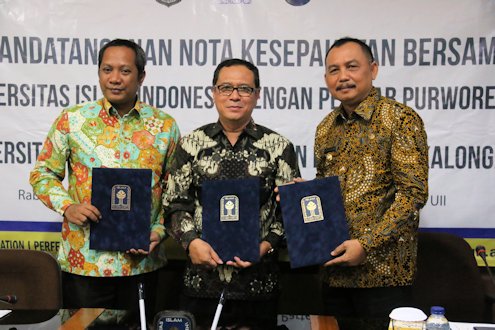 UII Jalin Kerjasama dengan Kota Pekalongan dan Kabupaten Purworejo