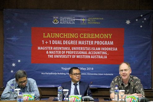 Magister Akuntansi UII dan Univeristy of Western Australia Buka Program Double Degree