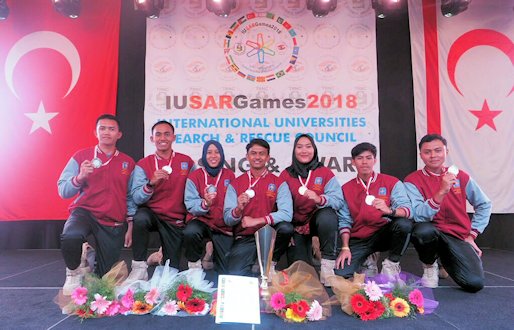 Tim UII Raih Penghargaan Lomba SAR Internasional Antar Universitas