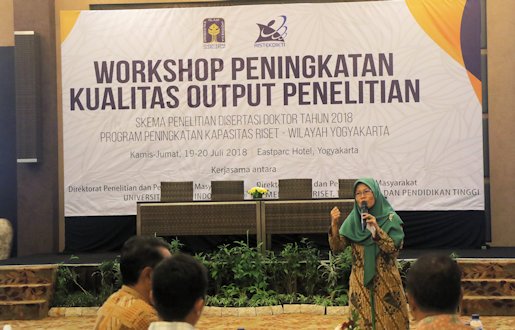 DPPM UII Selenggarakan Workshop Peningkatan Kualitas Luaran Riset