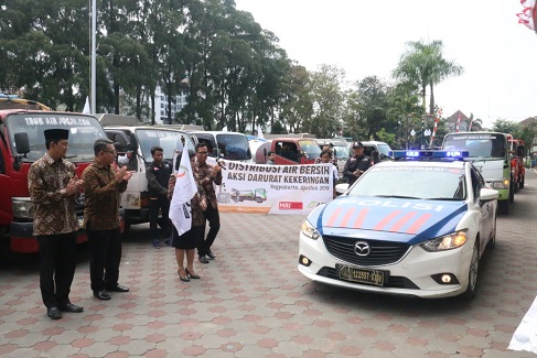 UII Kembali Distribusikan Air Bersih ke Gunung Kidul