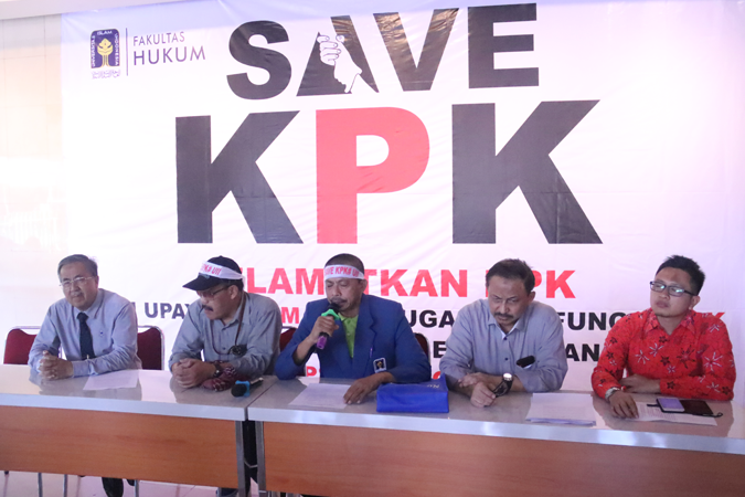 Tolak Revisi UU KPK, Sivitas Akademika Siap Kirim Mosi Tidak Percaya