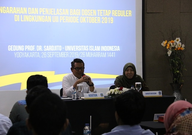 UII Sambut 50 Dosen Baru
