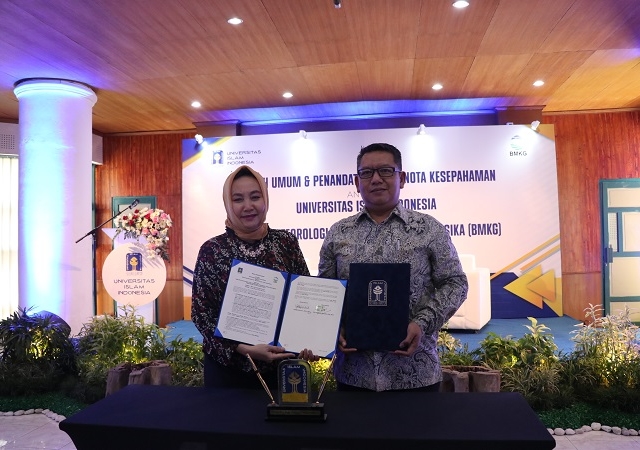 Tingkatkan Mitigasi Bencana, BMKG dan UII Jalin Kerjasama