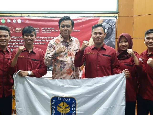 Mahasiswa UII Raih Juara pada Family Law Competition 2019