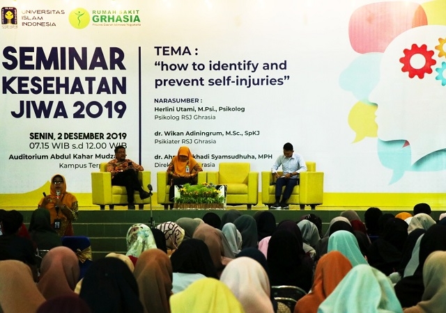 UII Bersama RSJ Ghrasia Gelar Seminar Kesehatan Jiwa
