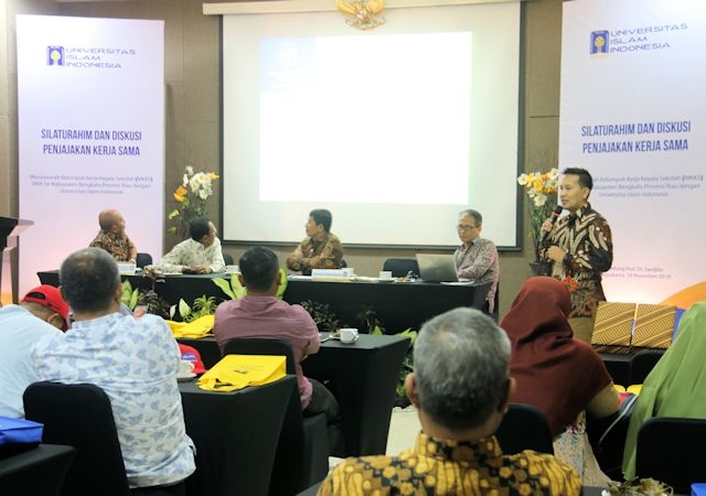 MKKKS se-Kabupaten Bengkalis Jajaki Kerja Sama dengan UII