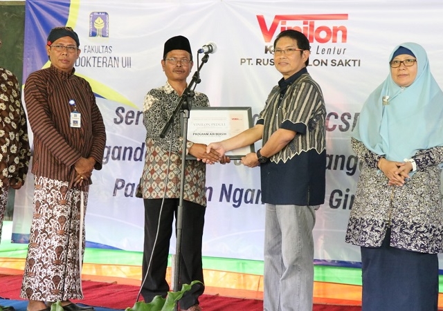 FK UII Respon Kesulitan Air Bersih di Ngandong