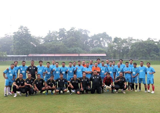 Tim Sepak Bola Dokar UII Jajal Performa tim UNY