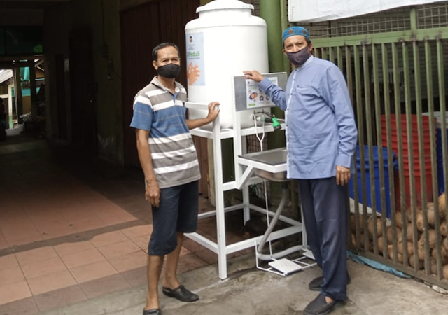 UII Peduli Sediakan Portable Wastafel di Lokasi Publik