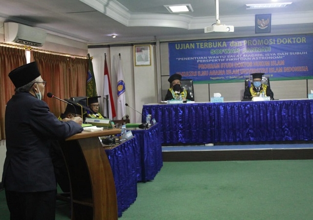 Pakar Ilmu Falak UII Raih Gelar Doktor