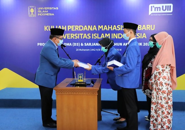 UII Sambut Mahasiswa Baru dengan Kuliah Perdana Daring