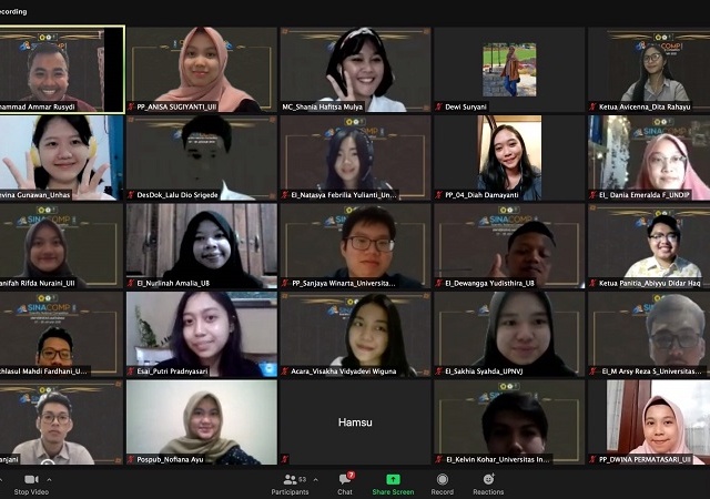 Delegasi FK UII Raih Juara 3 Nasional Sinacomp 2020