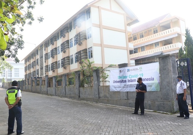 Shelter UII Siap Tampung Pasien Covid-19