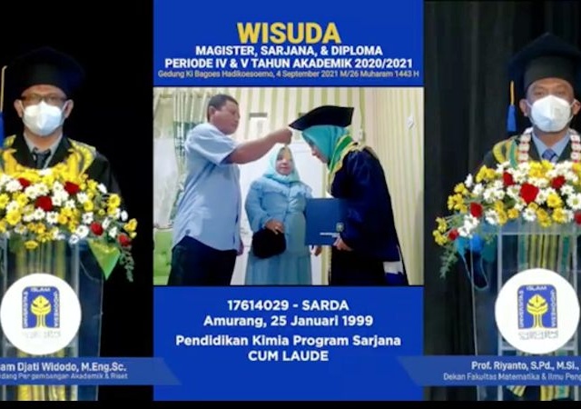 Rektor UII: Jadilah Alumnus Penebar Manfaat dan Maslahat