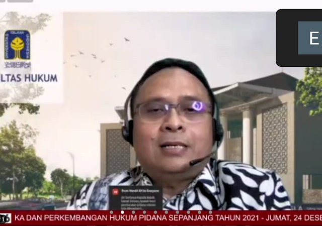 Menilik Dinamika dan Perkembangan Hukum Pidana di Tahun 2021