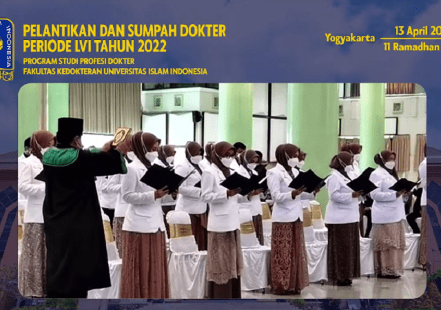 33 Dokter Baru UII Dilantik dan Diambil Sumpah