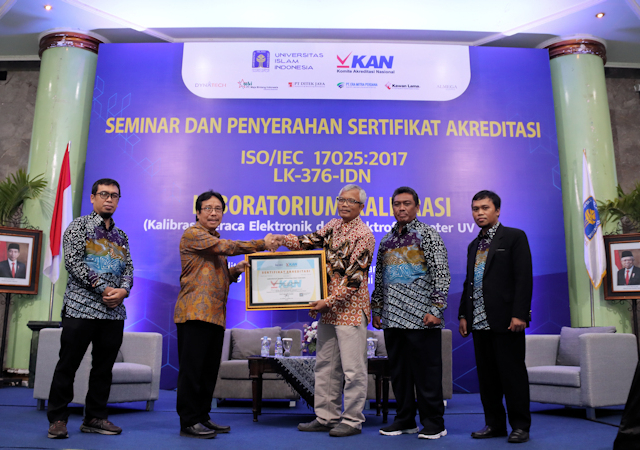 Laboratorium Kalibrasi UII Raih Pengakuan ISO/IEC 17025 dari Komite Akreditasi Internasional