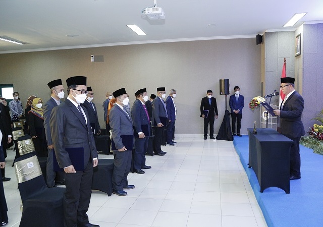 Ketua dan Sekretaris Jurusan UII Periode 2022-2026 Dilantik