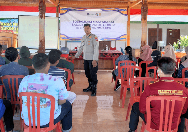 Mahasiswa UII Bentuk Masyarakat Sadar Hukum di Lokasi KKN