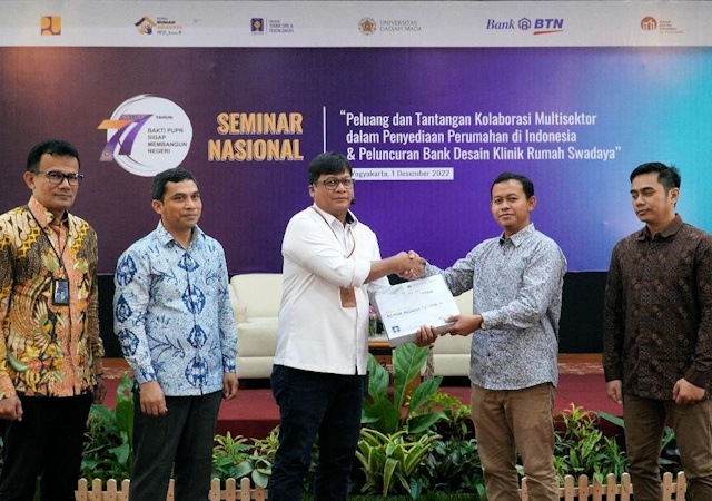 PPAr Jurusan Arsitektur UII Luncurkan Bank Desain Klinik Rumah Swadaya