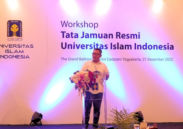 Perluas Perspektif, UII Gelar Workshop Tata Jamuan Resmi
