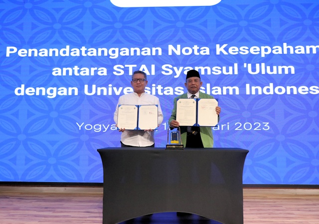 UII dan STAI Syamsul ‘Ulum Sukabumi Sambung Silaturahmi