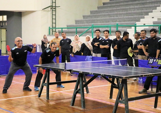Semarak Pertandingan Tenis Meja Milad ke-80 UII