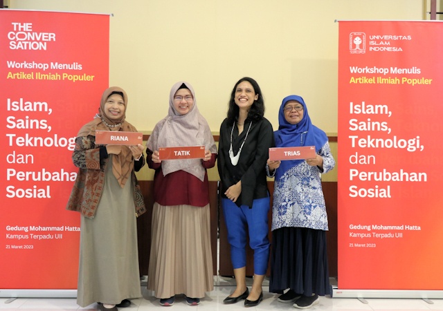 The Conversation Indonesia Ajak Dosen UII Rajin Menulis Opini Populer