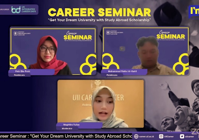 Alumni UII Bagikan Tips Raih Beasiswa di Luar Negeri