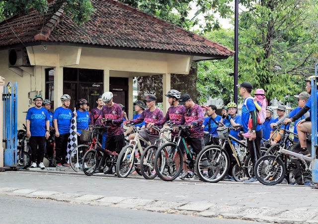 Fun Bike Milad ke-80 UII Jaya, Alumni Hebat Berlangsung Semarak