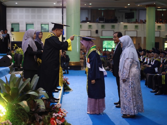 UII Mewisuda 1.327 lulusan, IPK Tertinggi 4,0