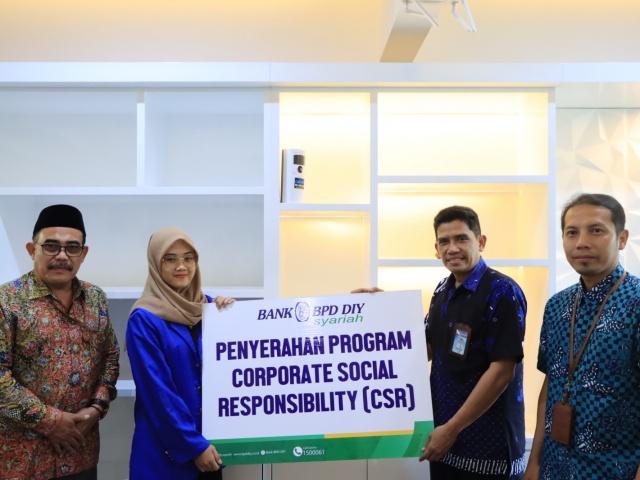 UII Terima  Program CSR dari BPD DIY