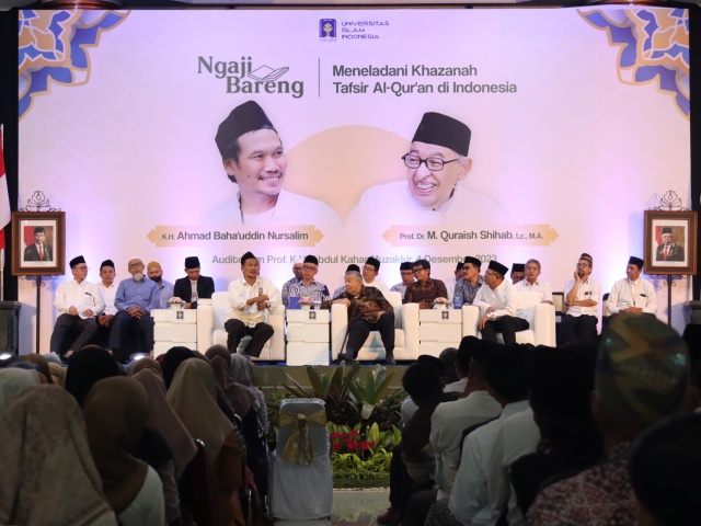 UII Gelar Ngaji Bareng Bertemakan Meneladani Khazanah Tafsir Al-Quran di Indonesia