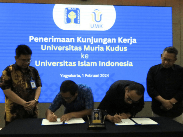 UII Mendapat Label Kampus Role Model dari Universitas Muria Kudus