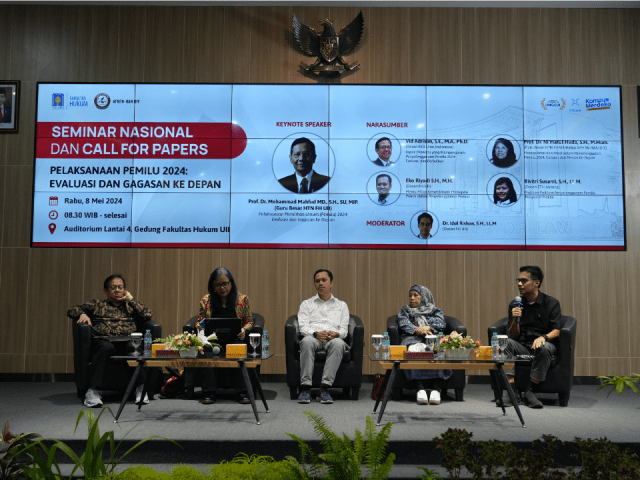 FH UII Gelar Seminar Nasional Bertajuk Evaluasi Pemilu 2024
