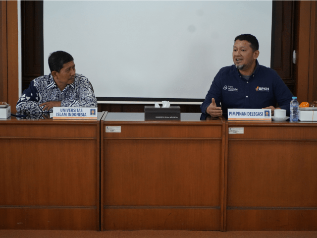 UII dan Bank Muamalat Diskusikan Kerja Sama Pengelolaan Keuangan