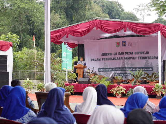 Sinergi UII dan Desa Girirejo dalam Pengelolaan Sampah Terintegrasi