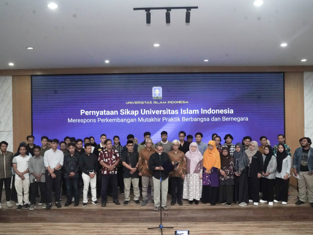 Pernyataan Sikap Universitas Islam Indonesia: Merespons Perkembangan Mutakhir Praktik Berbangsa dan Bernegara