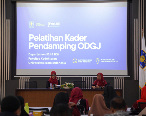 Pendamping kader ODGJ oleh FK UII