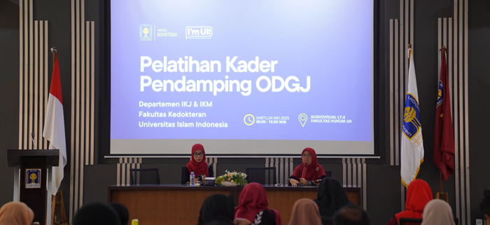 Pendamping kader ODGJ oleh FK UII