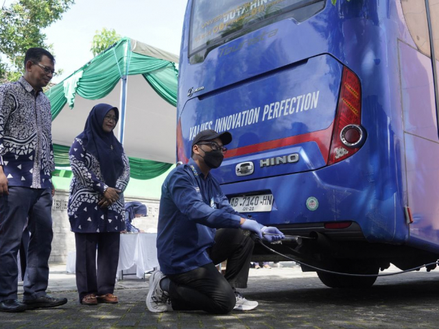 UII Adakan Uji Emisi Kendaraan Bermotor