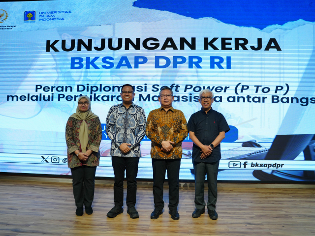 UII Terima Lawatan Kerja BKSAP DPR-RI