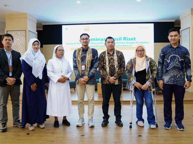 Diseminasi Riset Dampak Perubahan Iklim terhadap Anak dan Remaja dengan Disabilitas dan Kusta