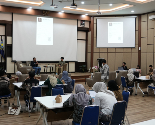 Mahasiswa UII belajar membangun bisnis