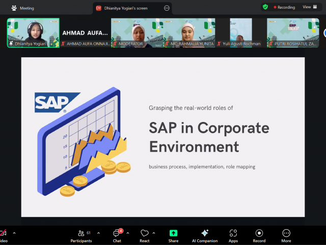 Mengimplementasikan Teknologi dan Informasi Dalam Integrasi Bisnis Perusahaan Melalui SAP