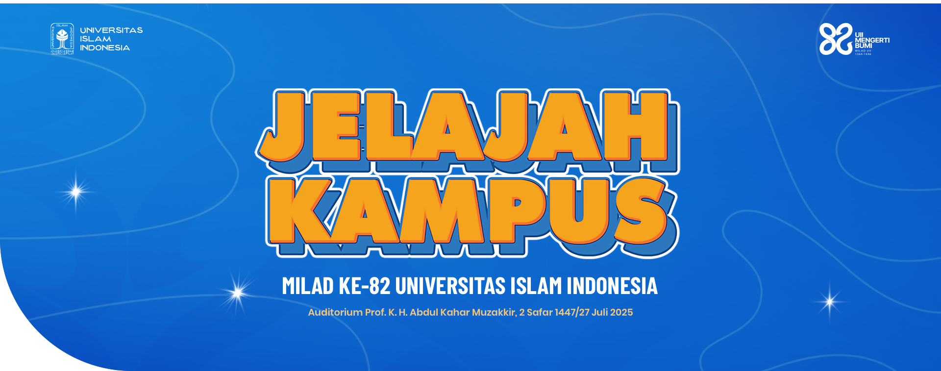 Slider Milad Ke-82 UII (Jelajah Kampus)