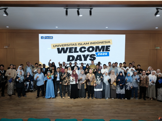 UII Sambut Mahasiswa Mancanegara dalam International Students Welcome Days 2025